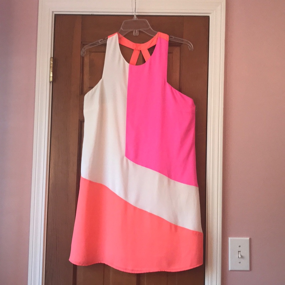 Annie Griffin Color Block Dress